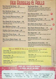 Burger Barn Cafe menu 1