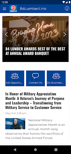 Screenshot 84LumberLink