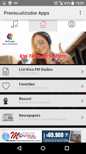 Radio Kiss FM Free - náhled