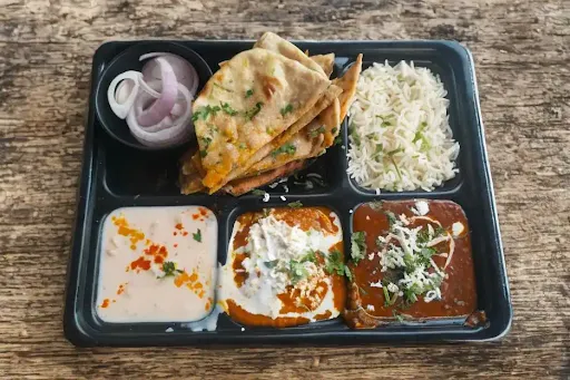 Aloo Naan Thali