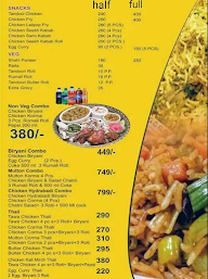 Edit Hyderabai Biryani menu 1