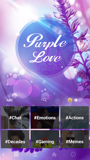 免費下載生活APP|Purple Love Emoji Keyboard app開箱文|APP開箱王