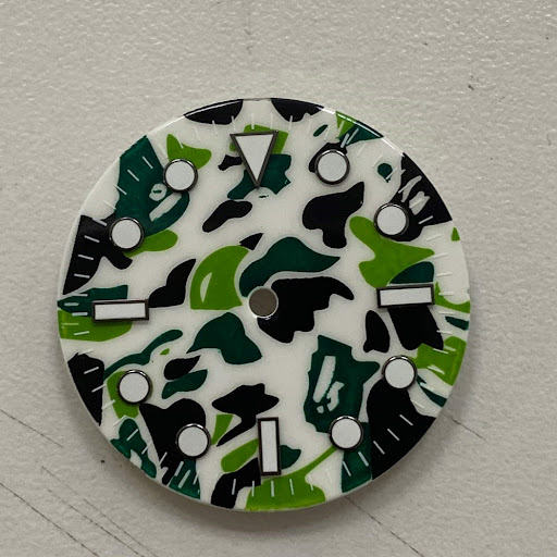 Title 2, Green Luminous Camouflage Watch Accessories for...