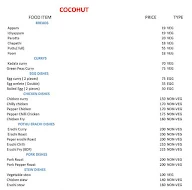 Coco Hut menu 2