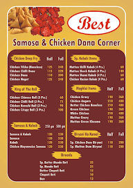 Best Samosa And Chicken Dana Corner menu 3