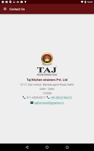 Taj Kitchen Strainers