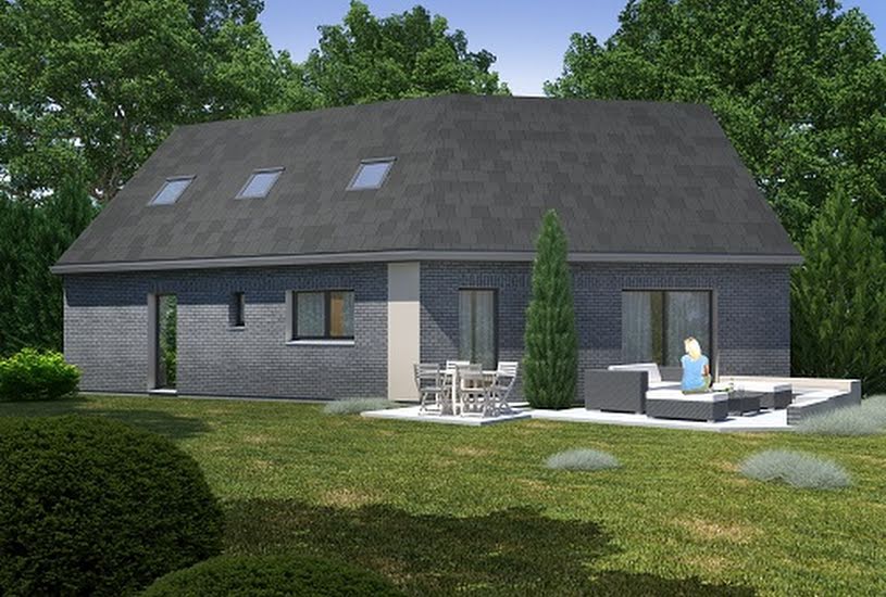  Vente Terrain + Maison - Terrain : 1 570m² - Maison : 149m² à Saint-Mards-de-Blacarville (27500) 