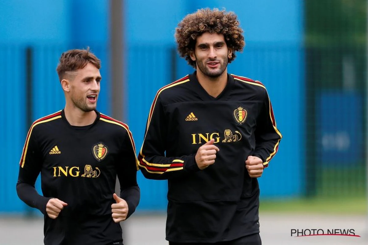 Qui pour remplacer Marouane Fellaini dans le groupe des Diables Rouges ?