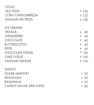 Sangam Sweets menu 2