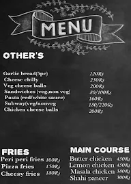 The House Chef menu 2