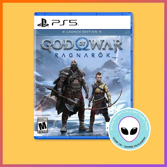 [Hcm - Sẵn Hỏa Tốc] Đĩa Game God Of War Ragnarok Ps5 / Ps4