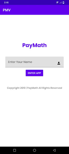 Screenshot PayMath - Online Program