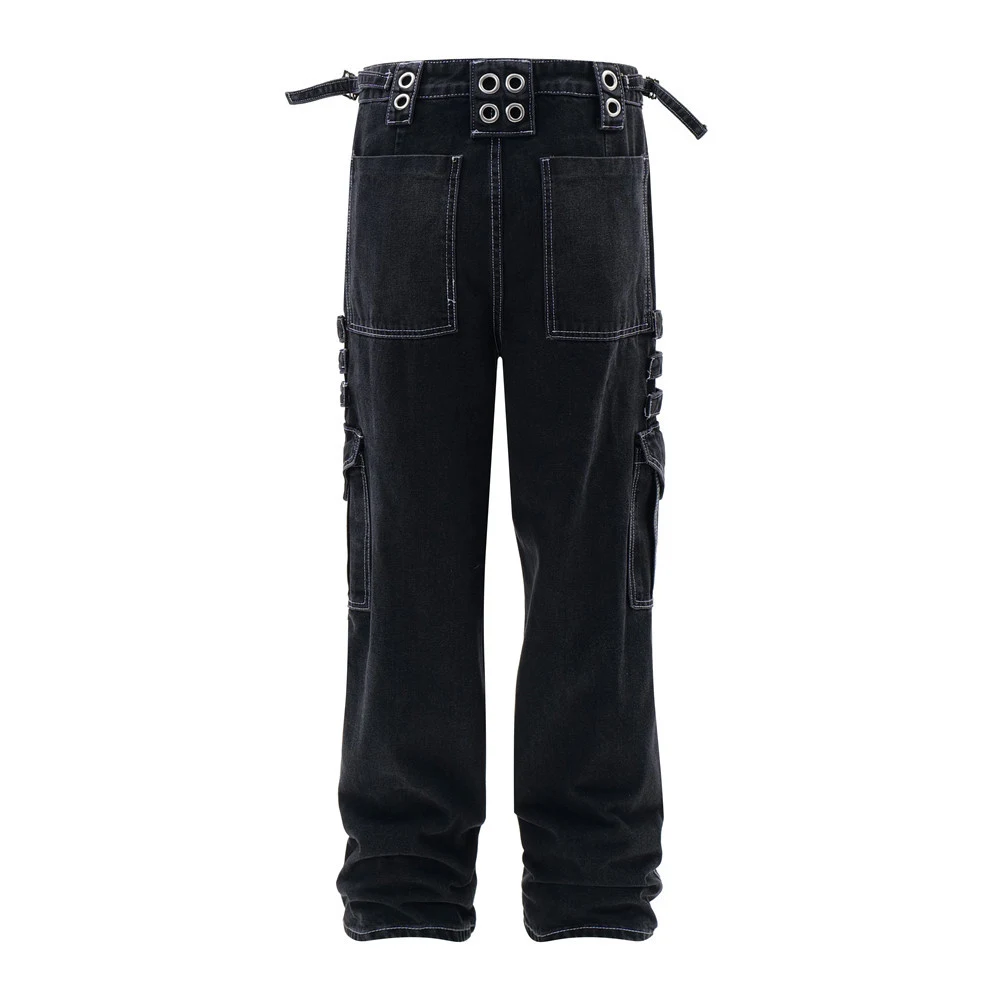 Title 7, Muške Fashion Punk Rock Kargo Farmerke Moderne ...