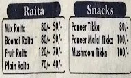 Bikaner Snacks, Cake Point & Restaurant menu 1