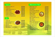 Sri Kanya D'lite menu 2