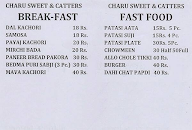 Charu Sweets And Caters menu 2