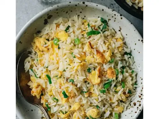 Egg Burnt Garlic Rice