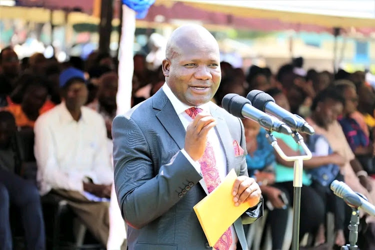 Kakamega Governor Fernandes Barasa.