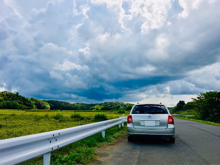 アベンシスワゴンのドライブ・千葉県・いつもありがとうございます・秋雨前線・風景と愛車に関するカスタム事例の投稿画像1枚目