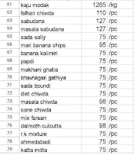 Shree Makhan Bhog menu 1