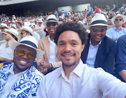 Trevor Noah and his close friends created fun memories at the French Open.