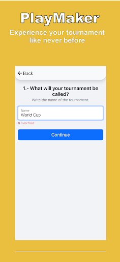 Screenshot PlayMaker: Tournaments manager