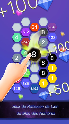 Hexa Cell-Jeu de Puzzle de Lien du Bloc des Nombre captures d'écran apk mod pirater preuve 1