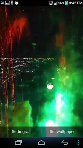 Fireworks Live Wallpaper