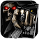 Dark Immortal Pointing Skull Theme icon