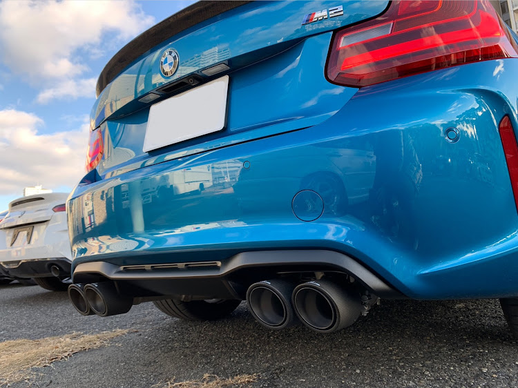 M2のマフラー出口を見てみたいに関するカスタム事例の投稿画像1枚目
