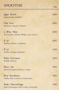 The Stables - Peninsula Redpine menu 2