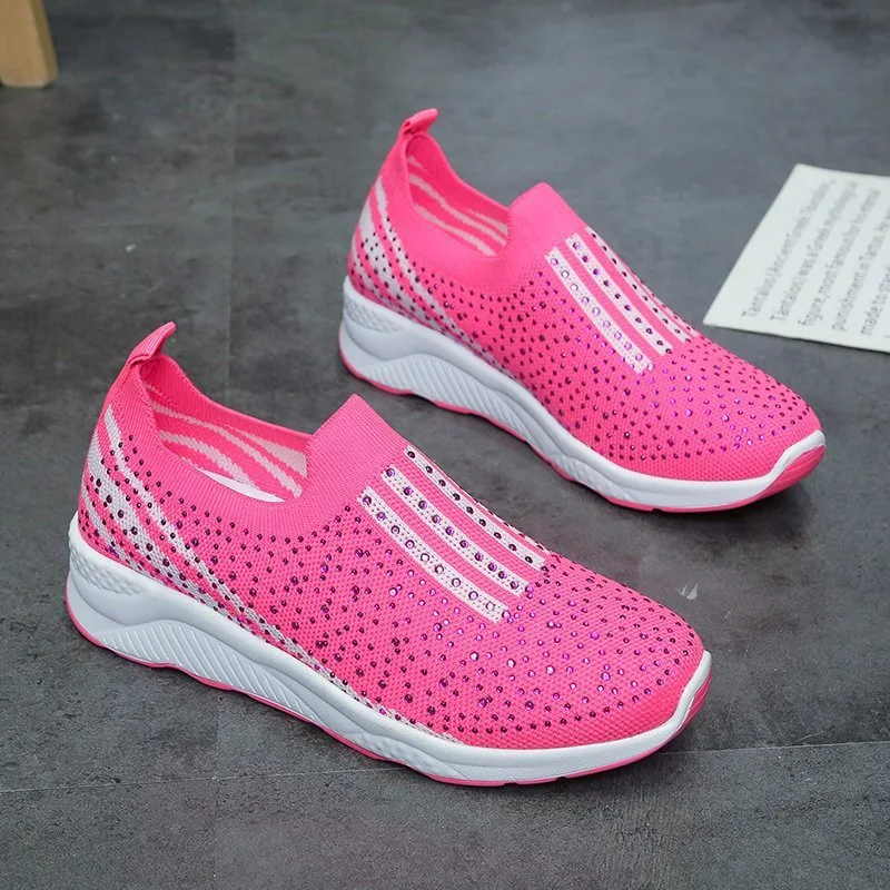 Title 6, Scarpe casual da donna in maglia elastica con s...