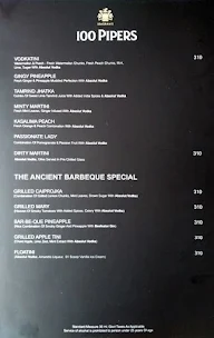 The Ancient Barbeque menu 6