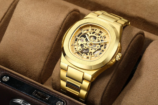 Title 9, Mechanical Hollowing Automatic Business Mens W...