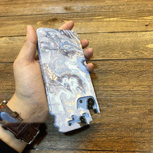 Title 5, Blue Peak Luminous Relief Soft Case Premium Mob...