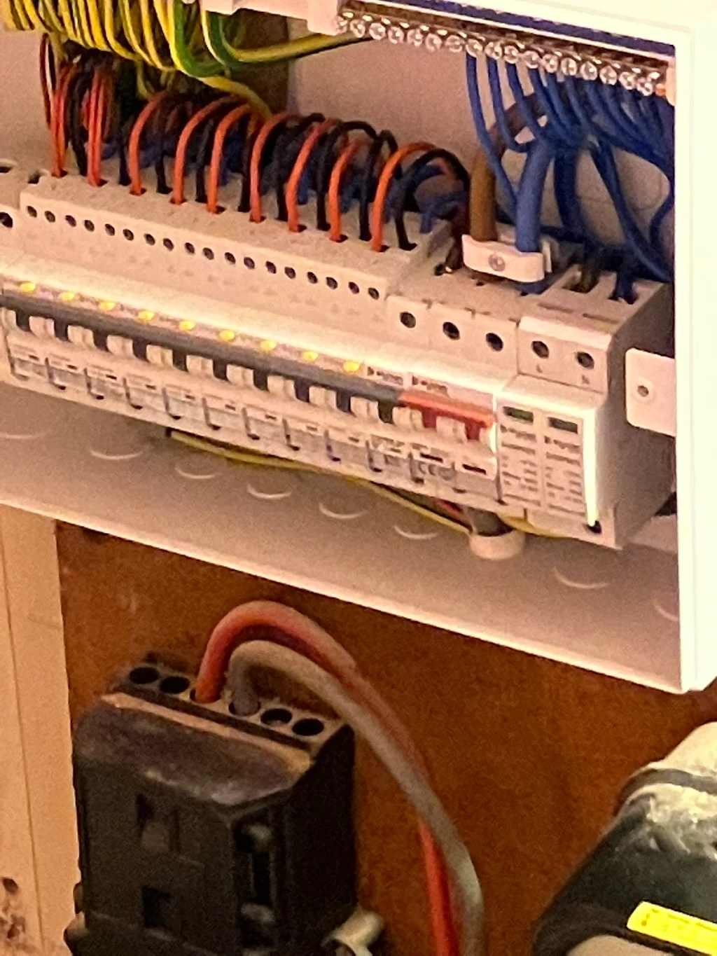 Album cover: Consumer unit upgrade