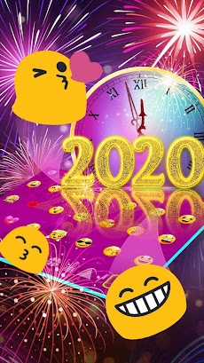 Happy New Year 2020 Keyboardのおすすめ画像3