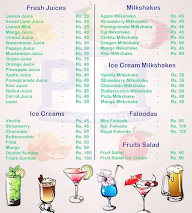 Deva Prasad menu 1