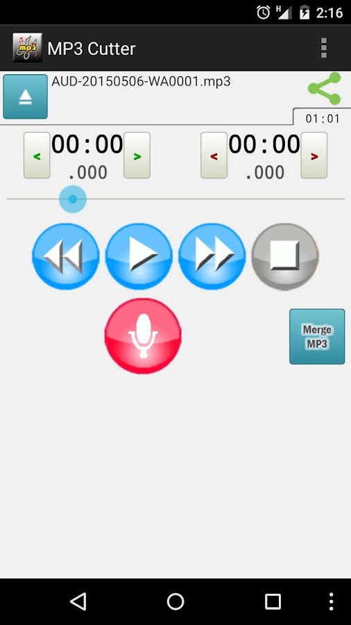 MP3 Cutter Pro Screenshot 0