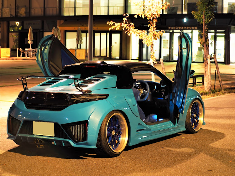 S660のぽっかぽかブルー・ペガサスブルー・two-k・夜の🐢活・discover_ctに関するカスタム事例の投稿画像4枚目