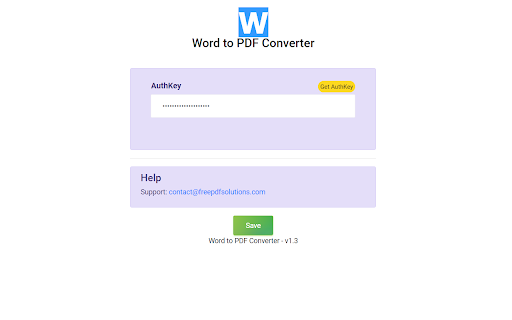 Word to PDF Converter