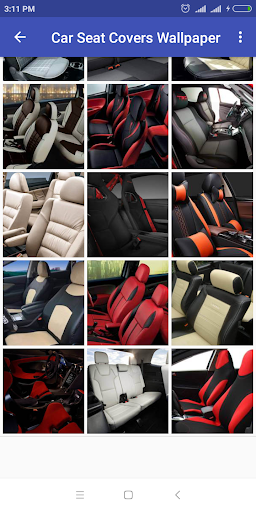 Car Seat Covers Wallpaper