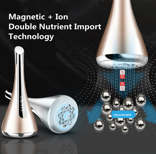 Title 4, Small dumbbell gyro facial massager beauty devi...