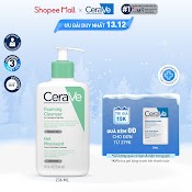 [Mã Cosacd6 Giảm 10% Đơn 400K] Sữa Rửa Mặt Giúp Làm Sạch Sâu Dành Cho Da Dầu Cerave Foaming Facial Cleans 236Ml