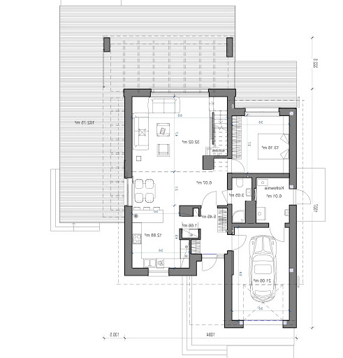 Domidea 56 G w2 - Rzut parteru