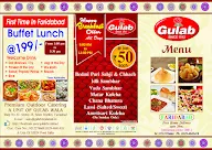 Gulab Restaurant menu 7