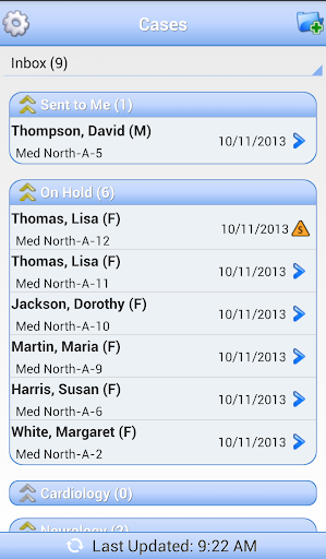 Screenshot AFHCANmobile