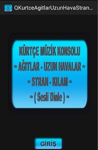 Kürtçe Ağıt Uzunhava StranKlam - náhled