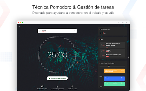 Focus To-Do: Técnica Pomodoro & Gestión de tareas