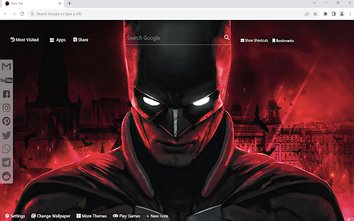 The Batman Wallpaper New Tab